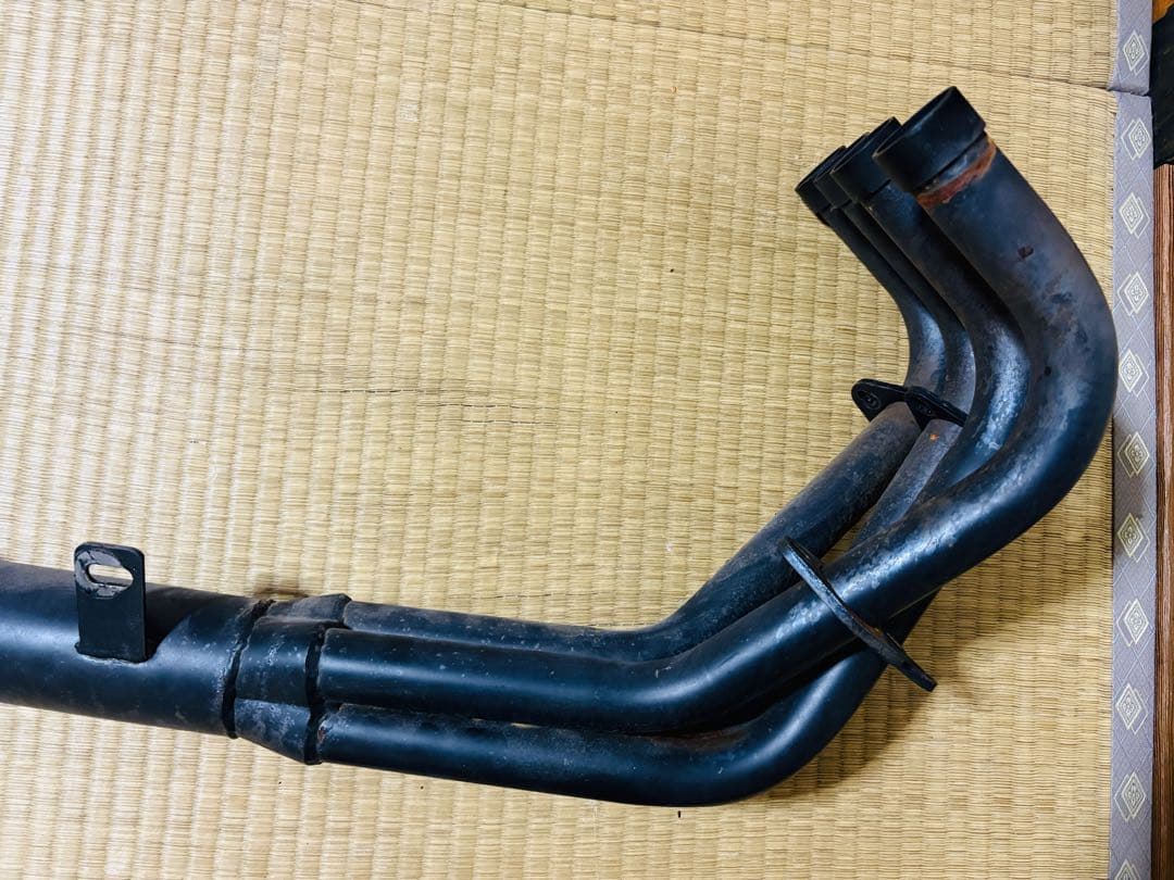 ホンダ ホーネット250 スチールブラックマフラー 4-2-1タイプ