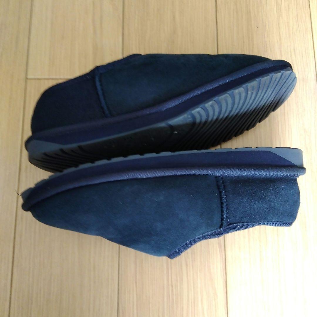 ★専用★emuネイビー スリッポンムートンブーツ。