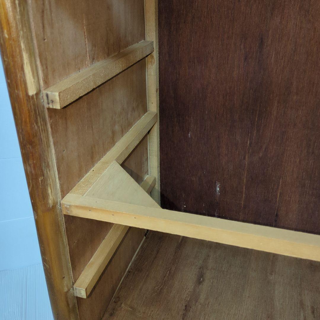 古家具◾️ナチュラル天然素材 5杯 籐ラタンチェスト/ 整理棚