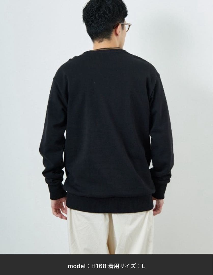 Fred Perry ブラック トレーナー Lサイズ