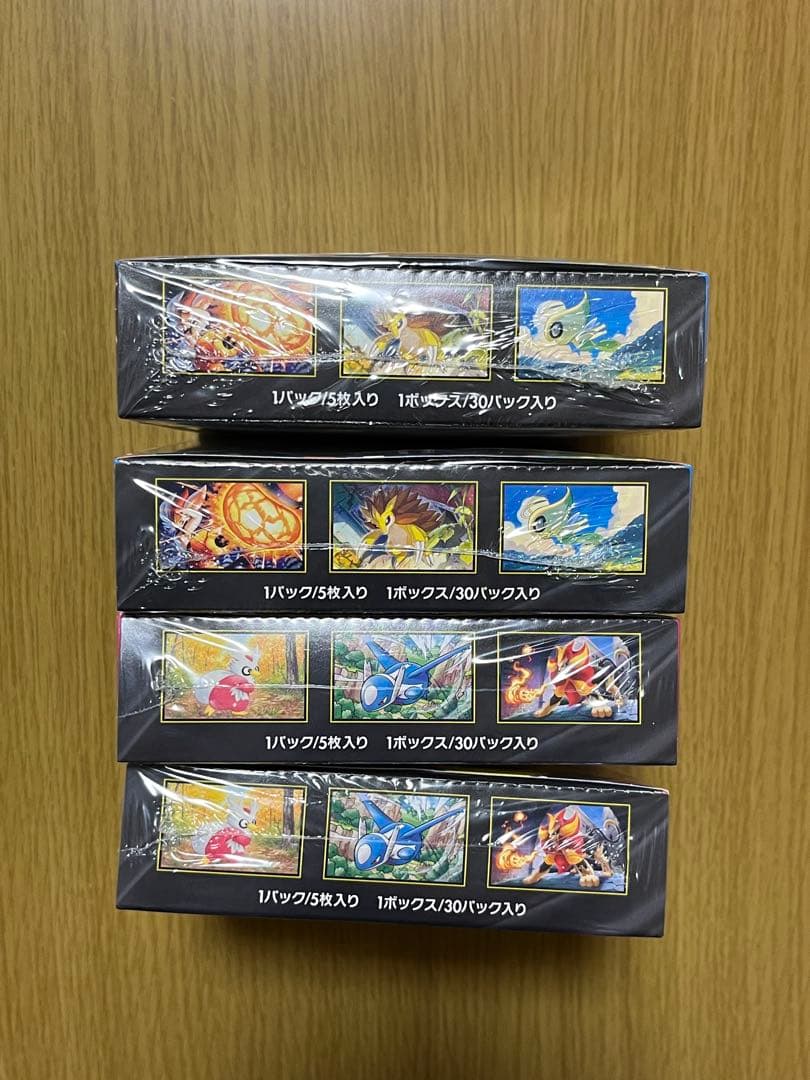 ポケモンカード メガシンフォニア メガブレイブ 4 BOXシュリンク付き 未開封