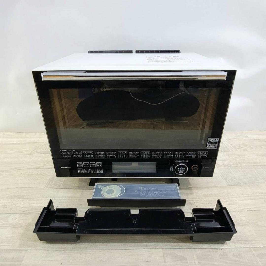 東芝 過熱水蒸気オーブンレンジ 30L 石窯ドーム ER-SD3000(W)