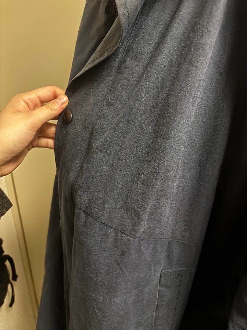 【最終値下げ】ハンティングジャケット ブルー 紺