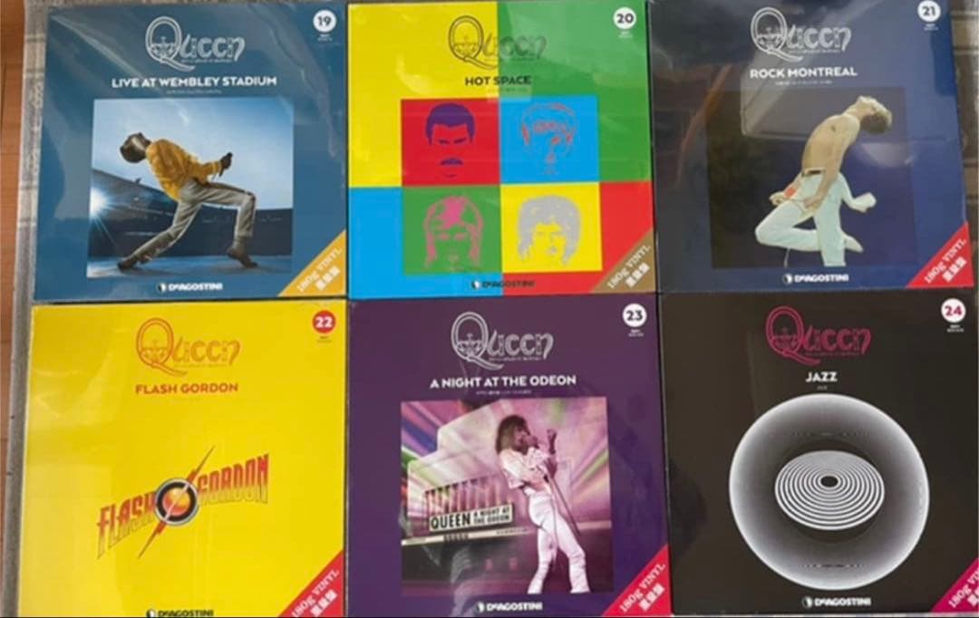 QUEEN クイーン　LPレコードコレクション全25巻　ディアゴスティーニ