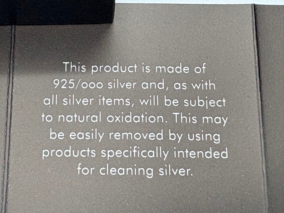 GUCCI シルバー925 メンズ　カフリンクス　箱付