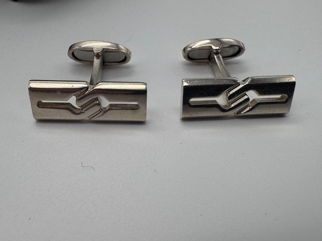 GUCCI シルバー925 メンズ　カフリンクス　箱付