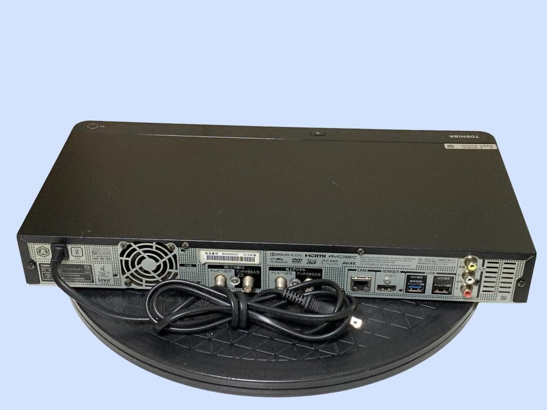 M6821 TOSHIBA ブルーレイレコーダー DBR-M4008