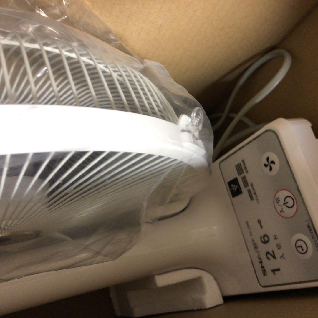 未使用品◻️SHARP プラズマクラスター　扇風機　PJ-J3AS-W