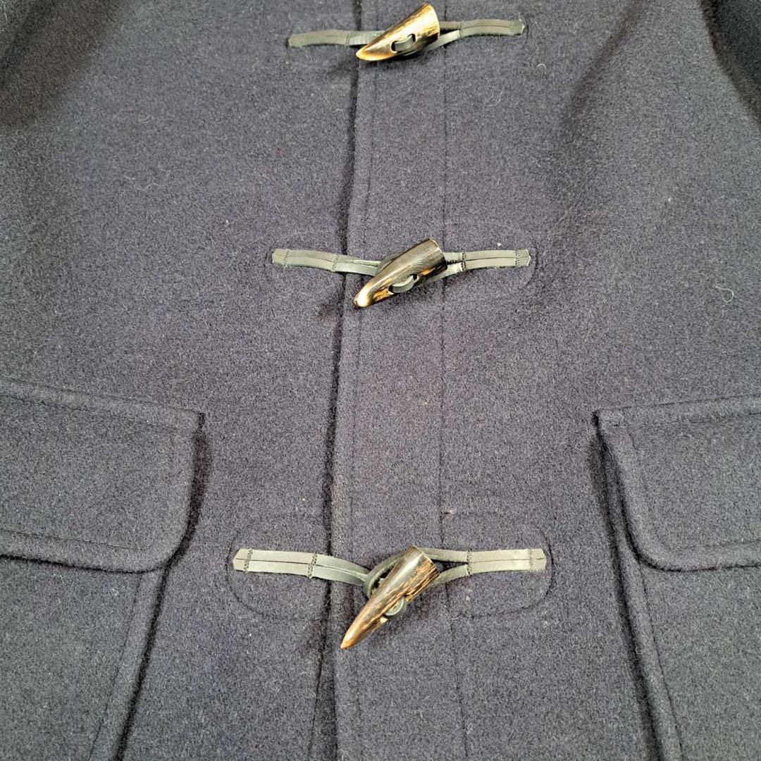 極美品　Gloverall ブラックウォッチ ダッフルコート ネイビー