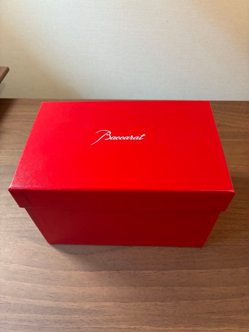【新品 未使用】バカラ 花瓶 ルクソールベース（クリスタル）箱・取扱書付き