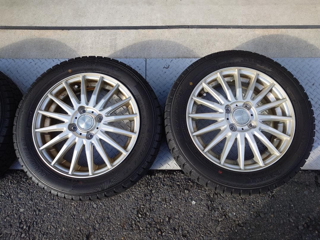 21年製 GOODYEAR ICENAV7 スタッドレス 155/65R14