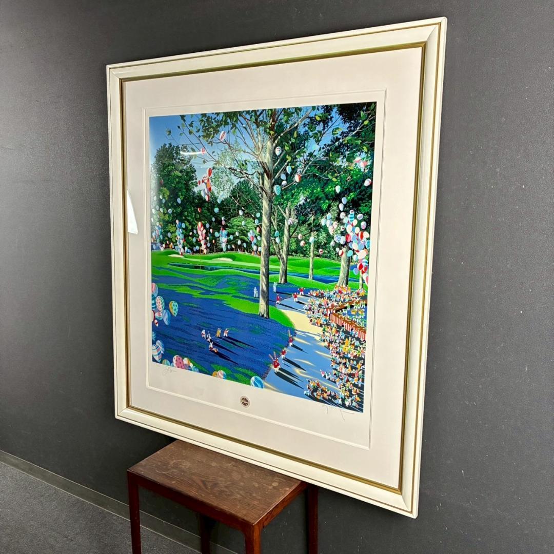 【ロビー】美品 ヒロ・ヤマガタ「PGAチャンピオンシップ」シルクスクリーン