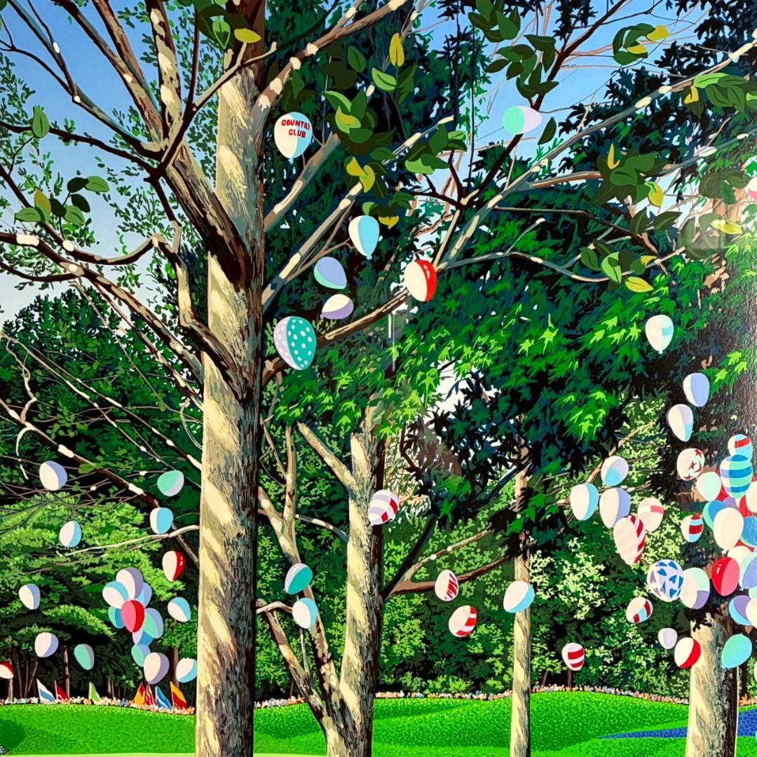 【ロビー】美品 ヒロ・ヤマガタ「PGAチャンピオンシップ」シルクスクリーン