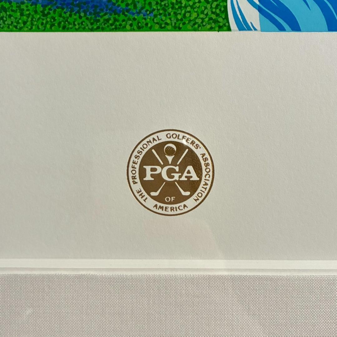 【ロビー】美品 ヒロ・ヤマガタ「PGAチャンピオンシップ」シルクスクリーン
