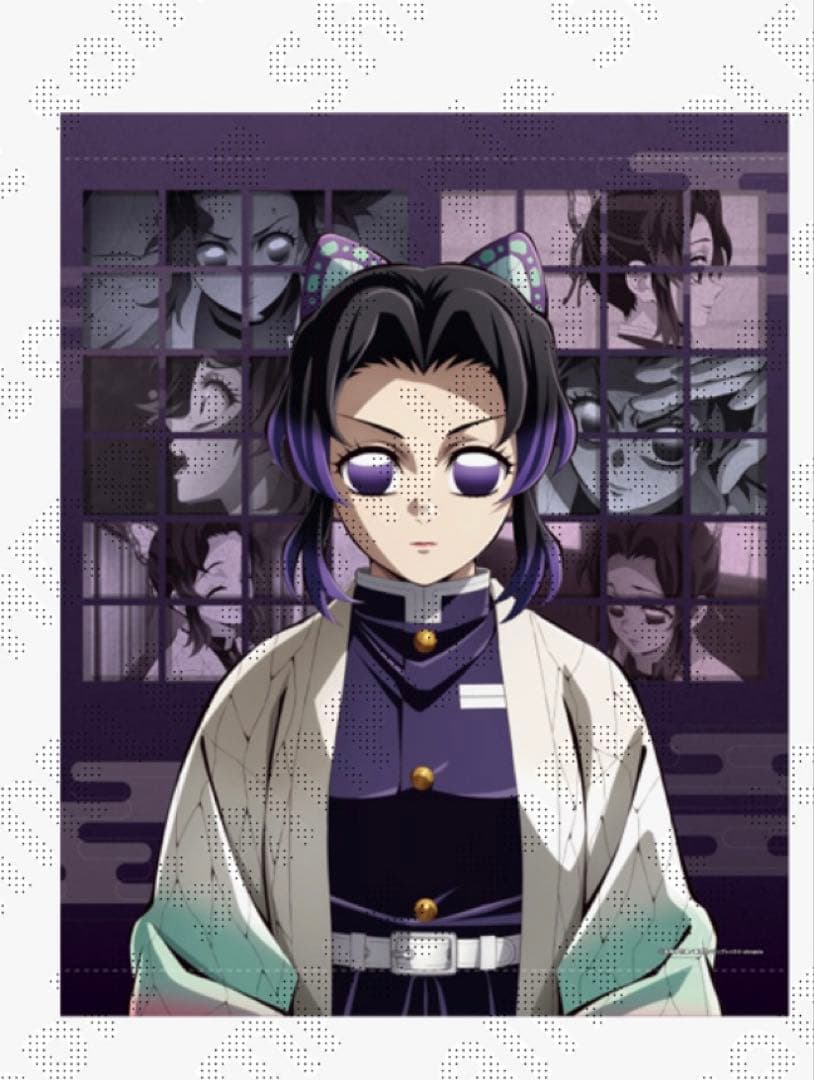 《鬼滅之刃 柱訓練篇》 胡蝶忍 等身大掛軸