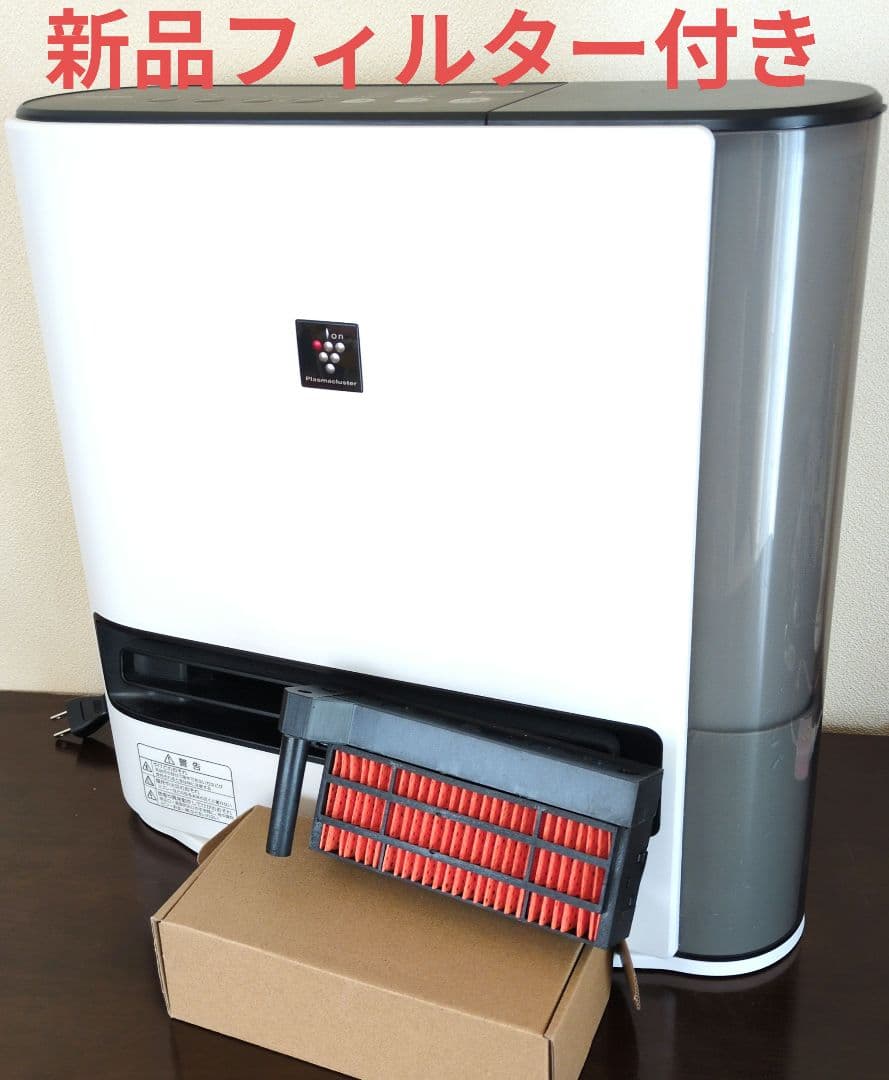 SHARP加湿セラミックファンヒーター HX-PK12　新品加湿フィルター付き