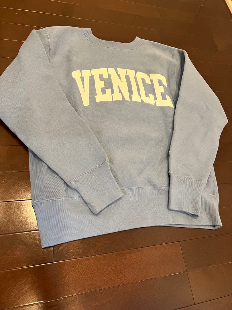 ほぼ新品　Champion 11.5oz リバースウィーブ ブルーグレー XL