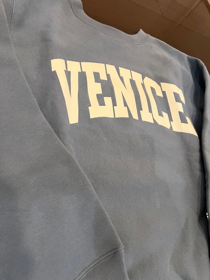 ほぼ新品　Champion 11.5oz リバースウィーブ ブルーグレー XL