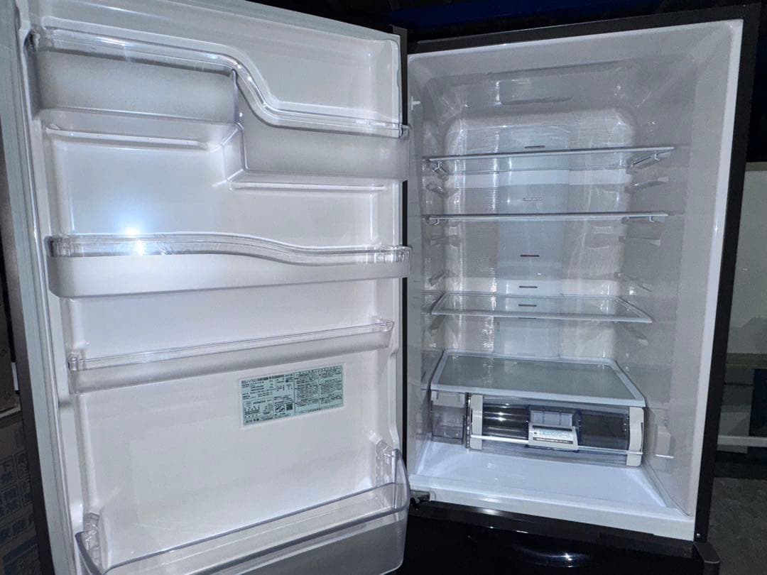 HITACHI 375L 冷蔵庫 R-S3800HVL(XT) 2018年製 ⑨