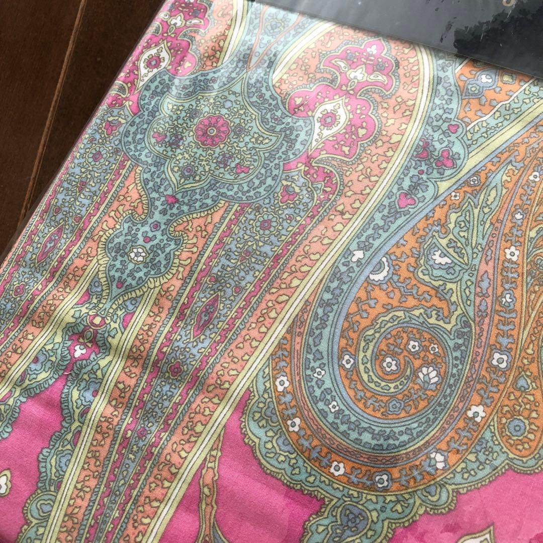 未使用　ラルフローレン　コンフォーターカバー　クリスタルケイ　ペイズリー