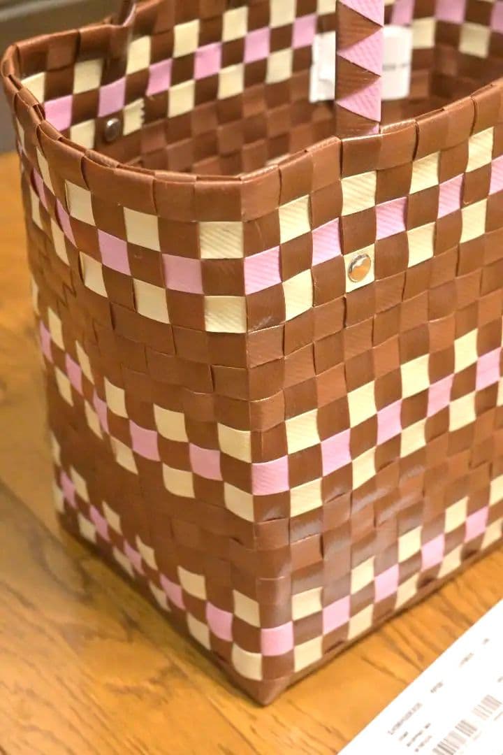 MARNI MARKET ‐ ミニバスケットバッグ シガーブラウン