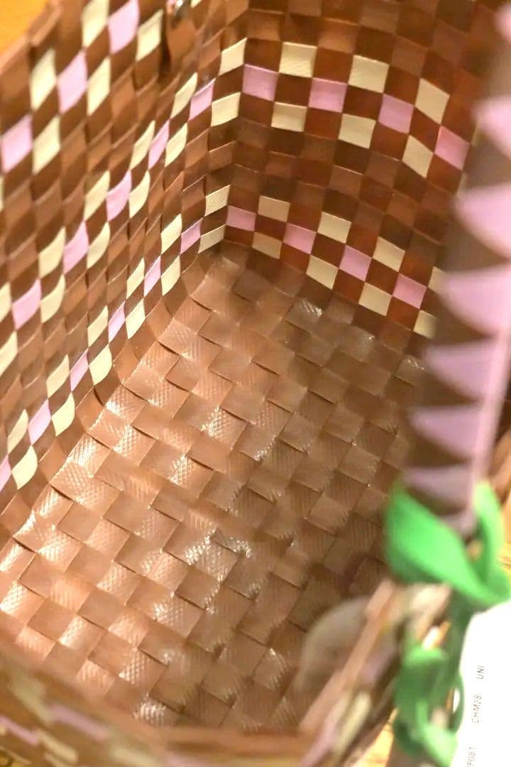 MARNI MARKET ‐ ミニバスケットバッグ シガーブラウン