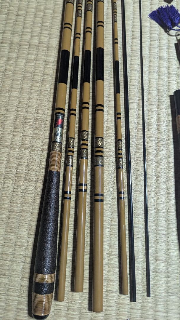 SUZUMI GLASS御誂珠扇21ハイカーボンロッドヘラ竿　日本製