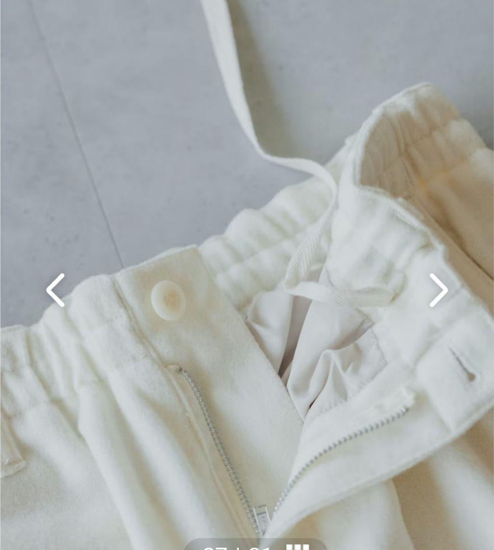 ウール100% カーゴパンツ