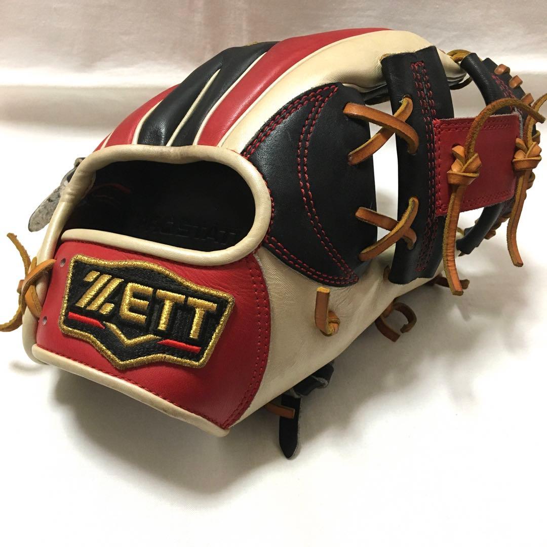 美品！ZETT プロステイタス　軟式内野手用グローブ　今宮モデル　限定　コユニ