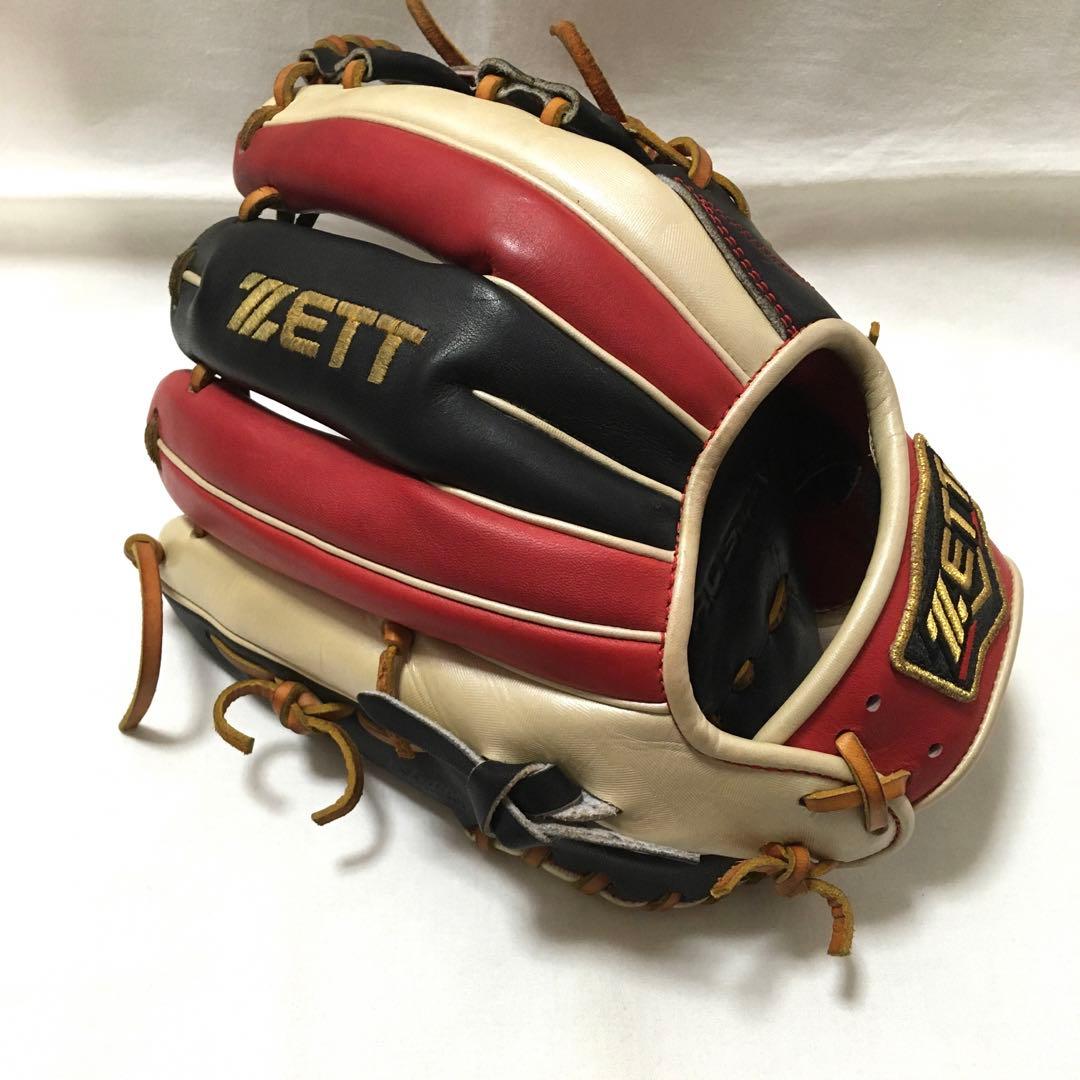 美品！ZETT プロステイタス　軟式内野手用グローブ　今宮モデル　限定　コユニ