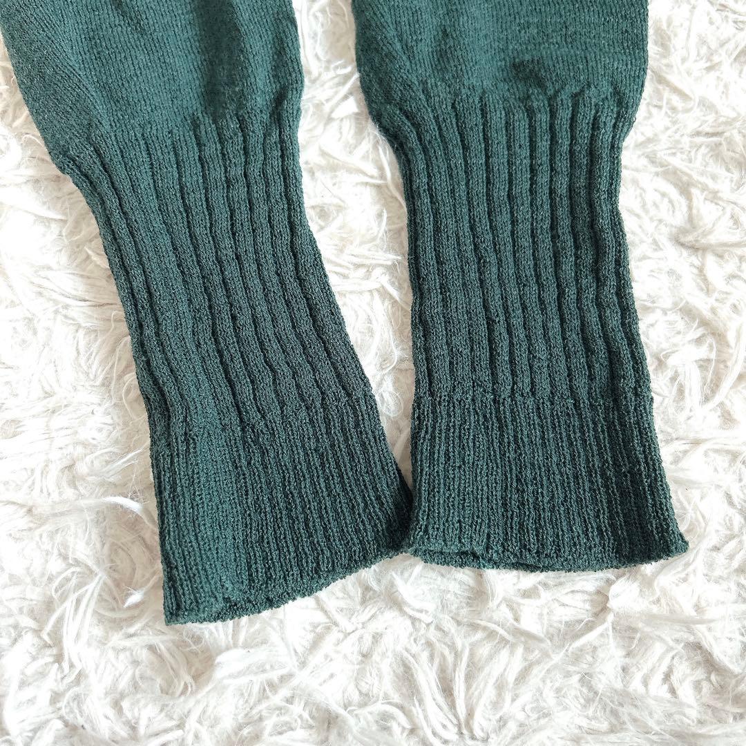 美品⁂センソユニコ⁂ロングニットチュニック　プルオーバー　ドット　サークル　凹凸