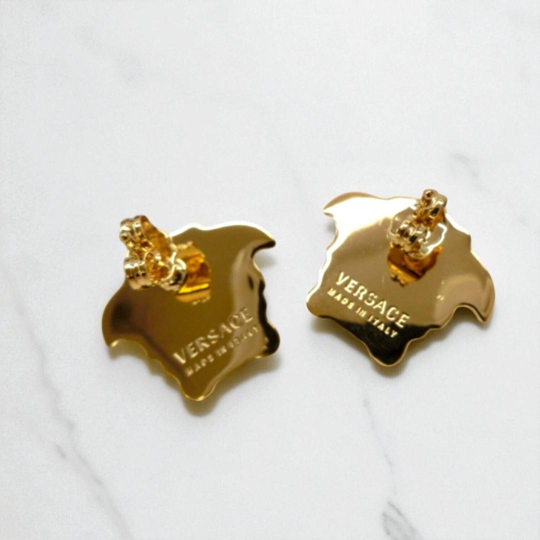 ク*ナ様 新品正規品【VERSACE】メドゥーサヘッド スタッド　ピアス