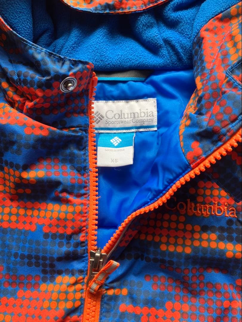 コロンビア/キッズ バガセット/上下セット/中わた入りスノーウェア/スキーウェア