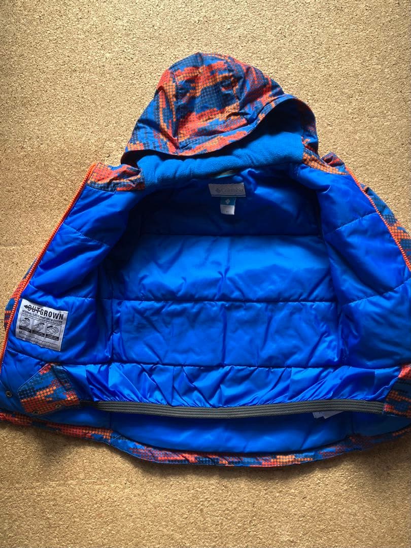 コロンビア/キッズ バガセット/上下セット/中わた入りスノーウェア/スキーウェア