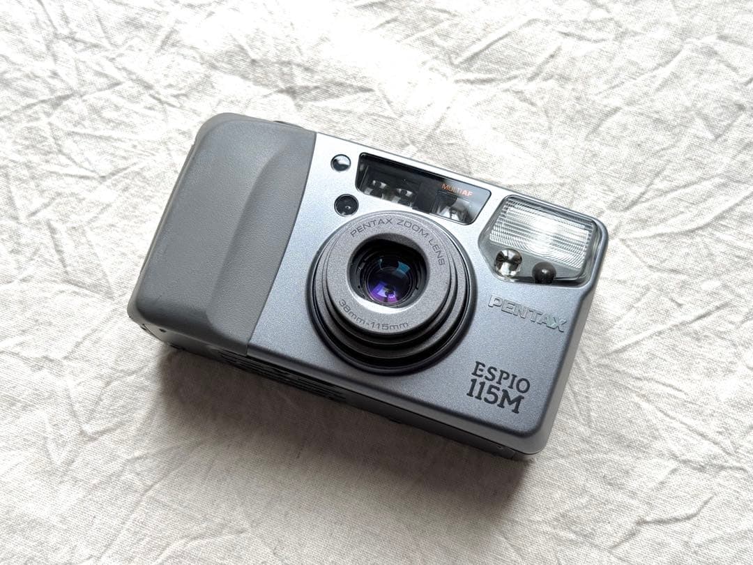 ⌘完動品！ 作例あり、電池付き！ PENTAX ESPIO 115M⌘