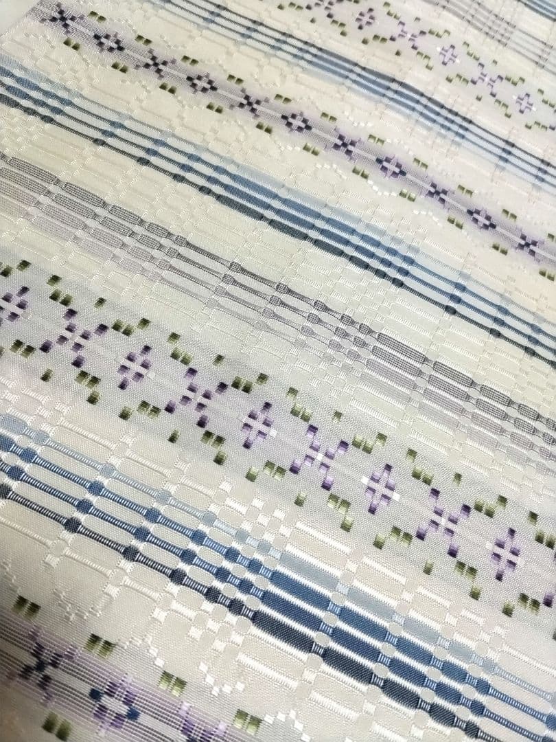 週末セール【新品未使用品】あや工房新垣みどり作首里ロートン九寸名古屋帯