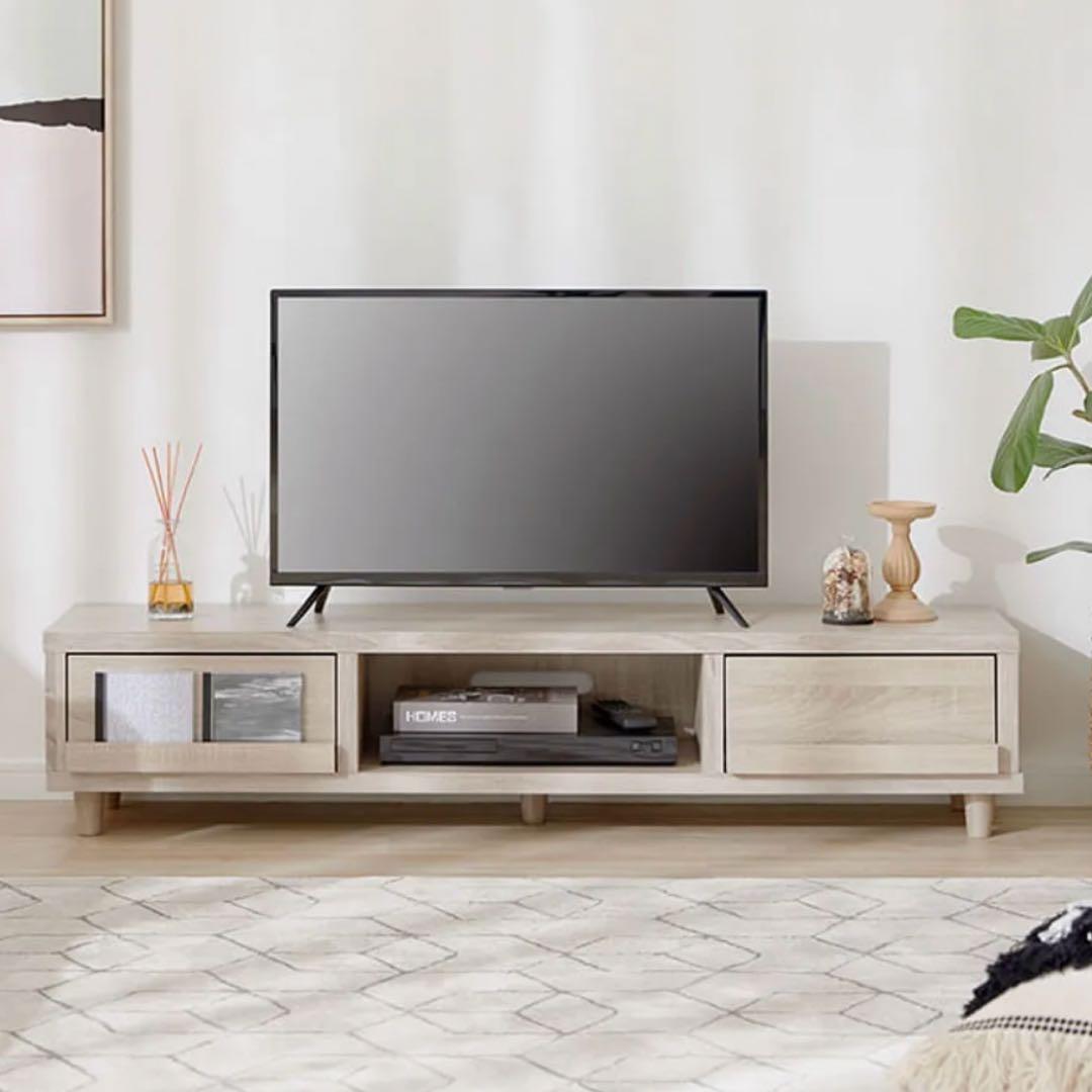 LOWYA ロウヤ　ローテレビ台 テレビ台　収納付き 引き出し付き 幅140cm