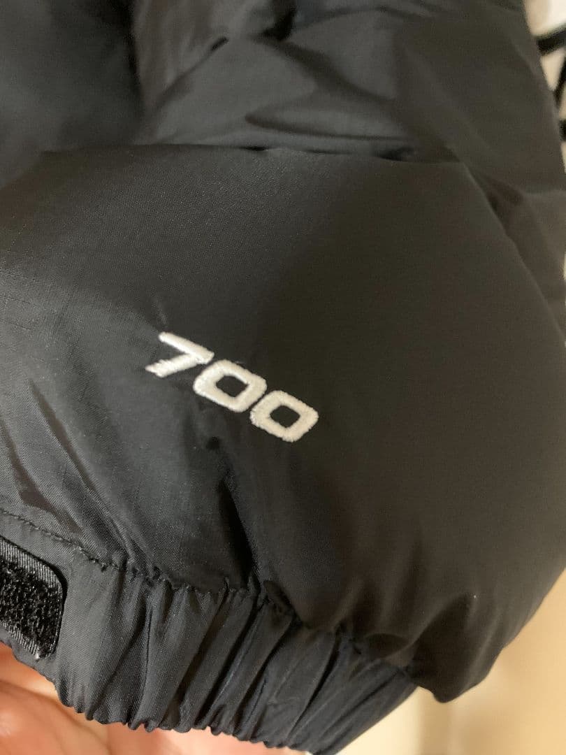 THE NORTH FACE 700 ブラックダウンジャケット