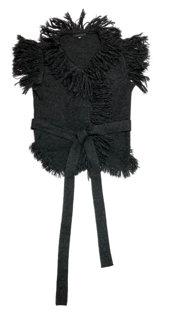 トップス HELMUT LANG 2004 Fringe Knit