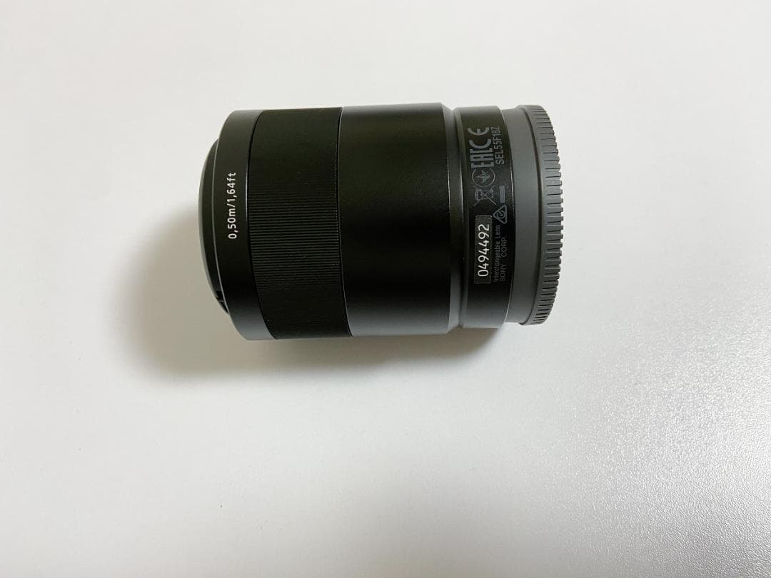 SONY Sonnar FE 55mm F1.8 ZA 保護フィルター付