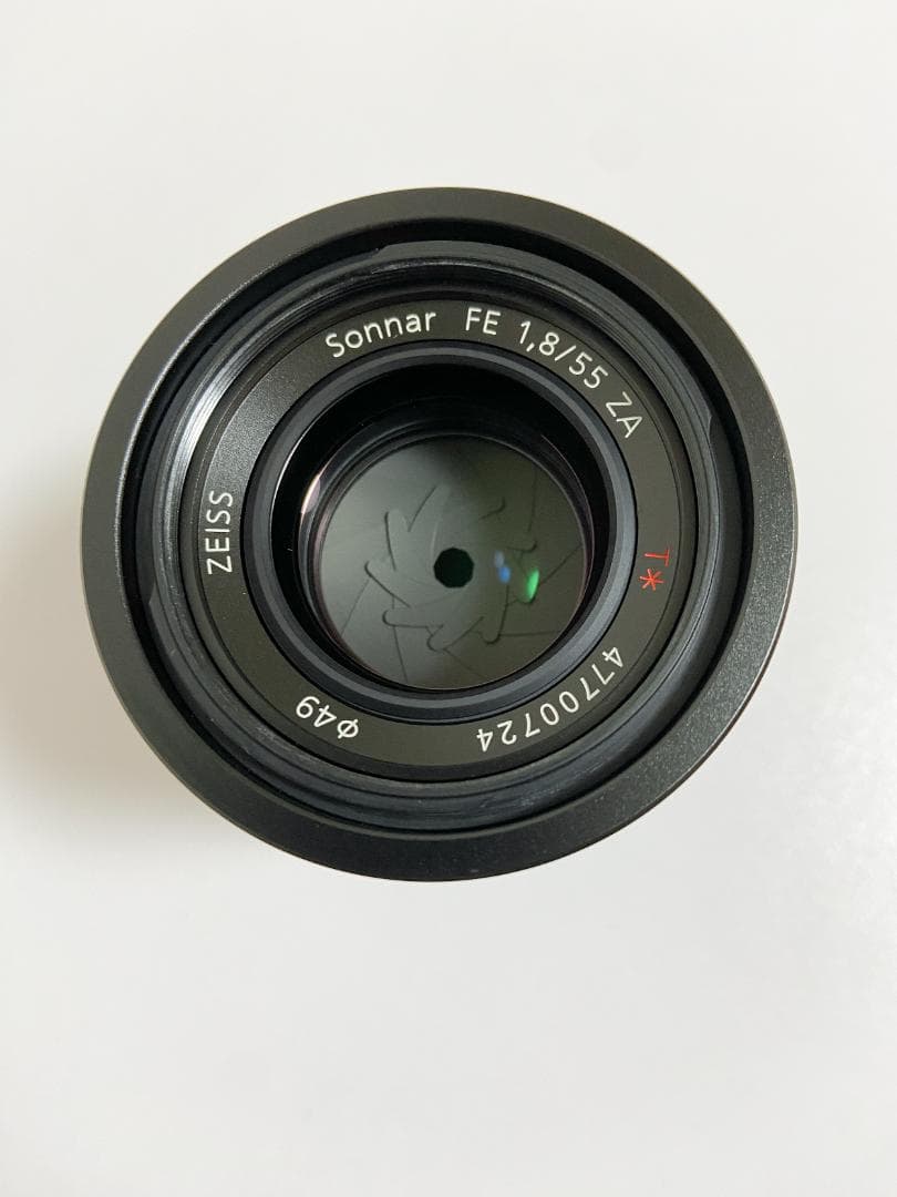 SONY Sonnar FE 55mm F1.8 ZA 保護フィルター付