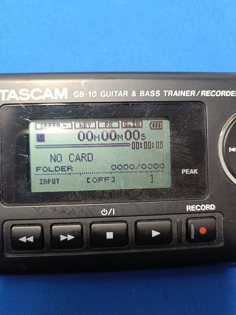 TASCAM / GB-10 ギター&ベーストレーナー/レコーダー　中古品