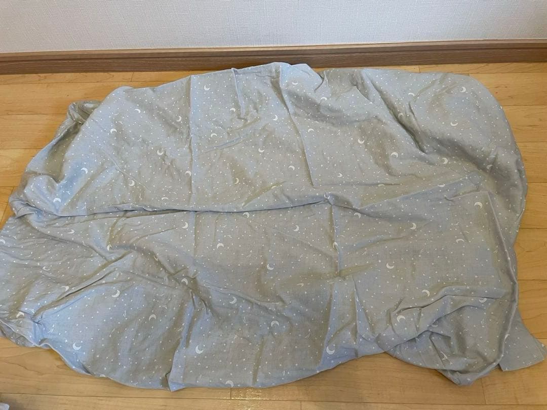 【美品】京都西川　ローズベビー 羽毛ふとん 10点セット 色:クリーム