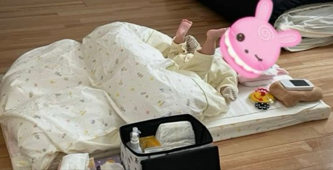 【美品】京都西川　ローズベビー 羽毛ふとん 10点セット 色:クリーム