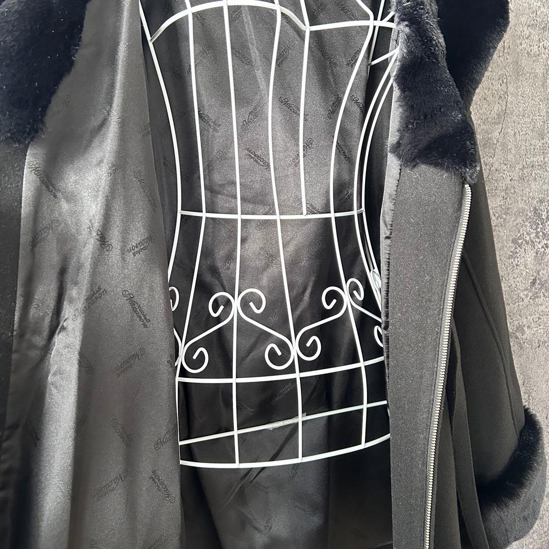 449 美品✨michellMacaron ミシェルマカロン Aラインコート