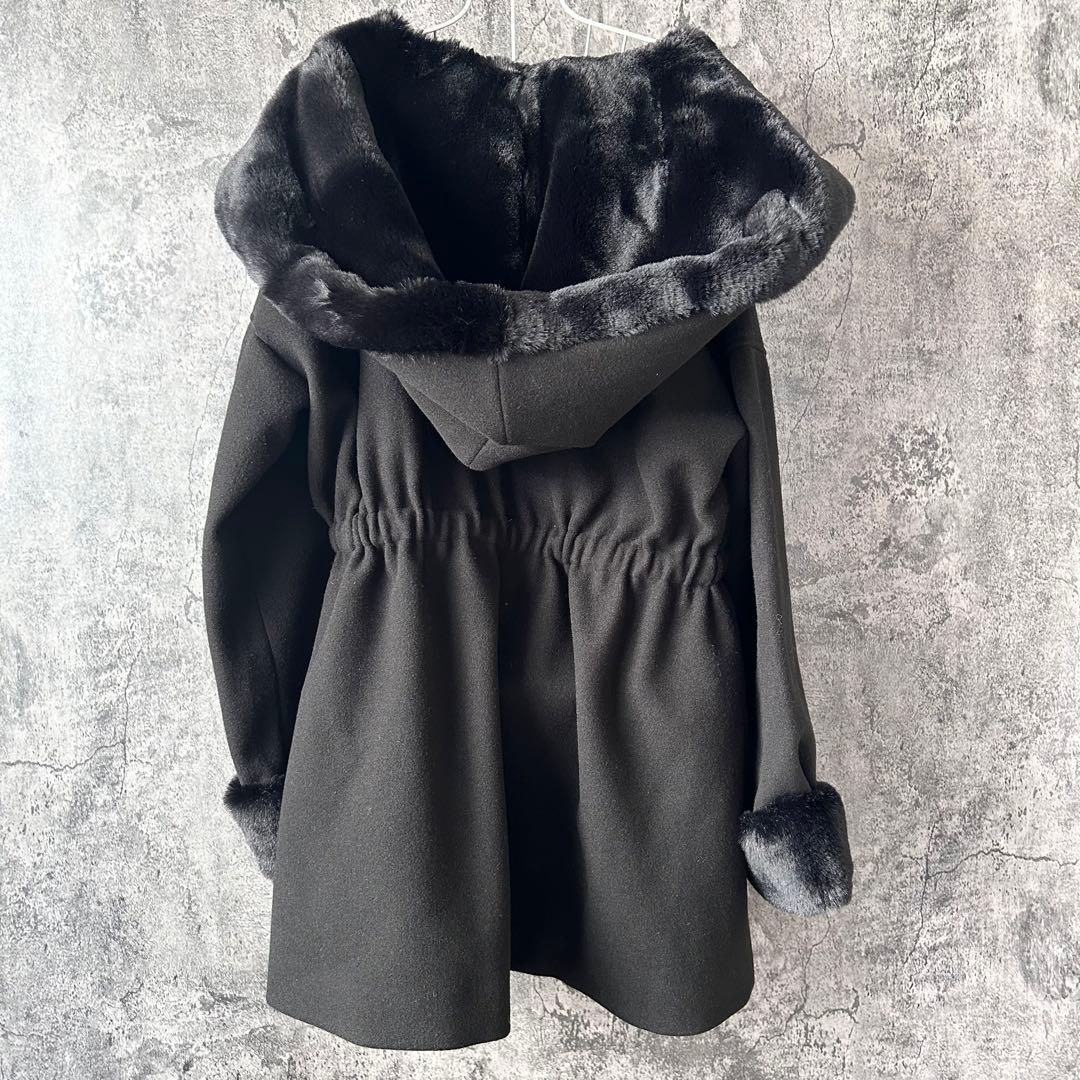 449 美品✨michellMacaron ミシェルマカロン Aラインコート