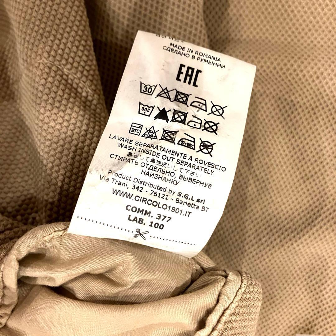 CIRCOLO 1901 テーラードジャケット アンコン仕立て 洗える 伸縮 L