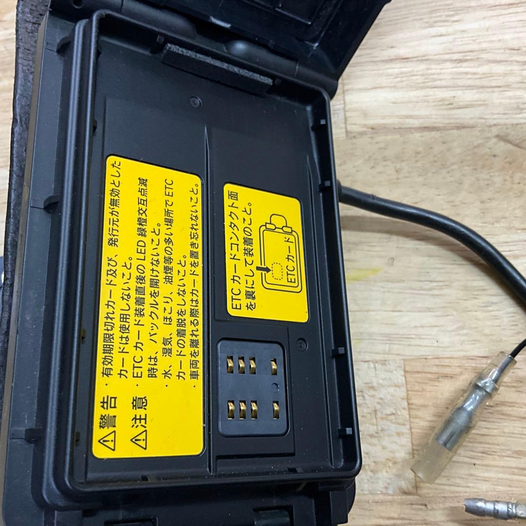 バイク用ETC JRM-12 二輪用ETC車載器　JRC 本革マウント付き