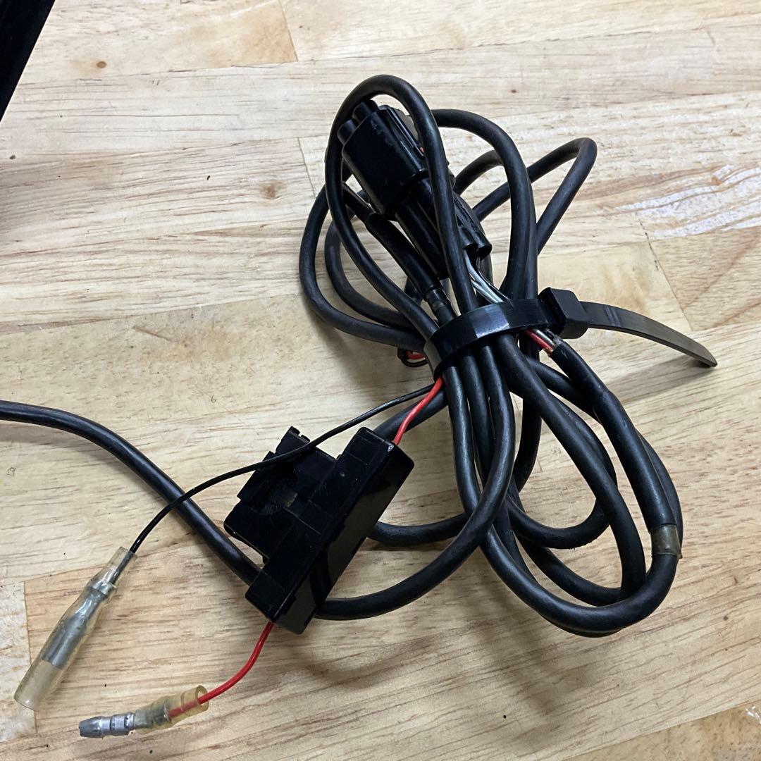 バイク用ETC JRM-12 二輪用ETC車載器　JRC 本革マウント付き