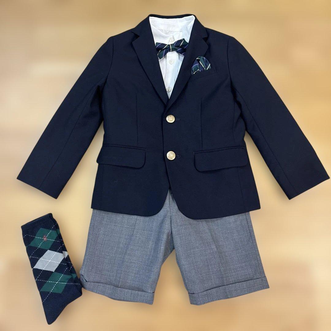 フォーマルセット 120cm ネイビー ユナイテッドアローズグリーンレーベル